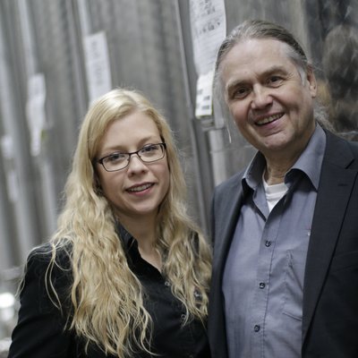 Geschäftsführerin Hannah-Lara Bendix mit ihrem Vater Hans-Heinrich Bendix